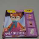 qollorette Felt Sewing Kit for Children, Make Your Own Fox Toy, Kids' Craft Kit - Make A Friend Sew Kit - Beginner Sewing Kit for Kids, Learn to Sew & Play, Fox