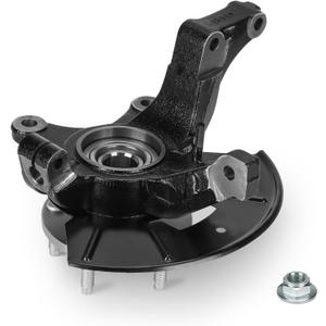 Front Steering Knuckle & Wheel Bearing Hub Assembly for Ford Escape 2005-2012, Mazda Tribute 2005-2011, Mercury Mariner 2005-2011, LK015 698-405 698405, Left Driver Side