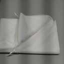 Ling's Moment 14Ft Chiffon Table Runner, Brilliant White Sheer Table Runners with Silver Sparkle for Rustic Boho Wedding Party Bridal Shower Decorations Birthday Party