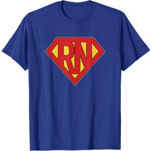 Super Nurse Shirt for Registered Nurse, Large