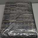 Kitchen Rugs Sets of 2-Non Slip Kitchen Mats for Floor-Thick Stain Resistant Vintage Kitchen Floor Mat Runner Carpet for Hallways Entryway Laundry Room Washable（Black 22"x59"+20"x32"）