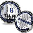 Police Challenge Coins Police k9 Military Law Enforcement Challenge Coin Thin Blue Line Police Officer Souvenir Gift- I Got Your Six