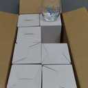 Umigy 8 Pcs Christmas Wine Glasses Xmas Stemless Wine Glass Christmas 15 oz Snowflake Winter Let It Snow Leaf Berry Glasses for Party Friend Family Holiday Birthday Decoration(Words) (Red Green)