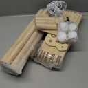 May Eileen Stuffed Animal Storage & Organizer, Wooden Cute Zoo Toy Holder for Toddler Rooms, Playrooms & Bedrooms, 53.54" x 15.74" x 15.74"