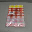 Ganeen 6 Pcs Gingham Checkered Tablecloth Camp Bachelorette Party Decorations Supplies 84 Inch Plastic Round Table Covers Gingham Checkered Tablecloth for Birthday Picnic Bridal Baby Shower Outdoor (Multi Color)