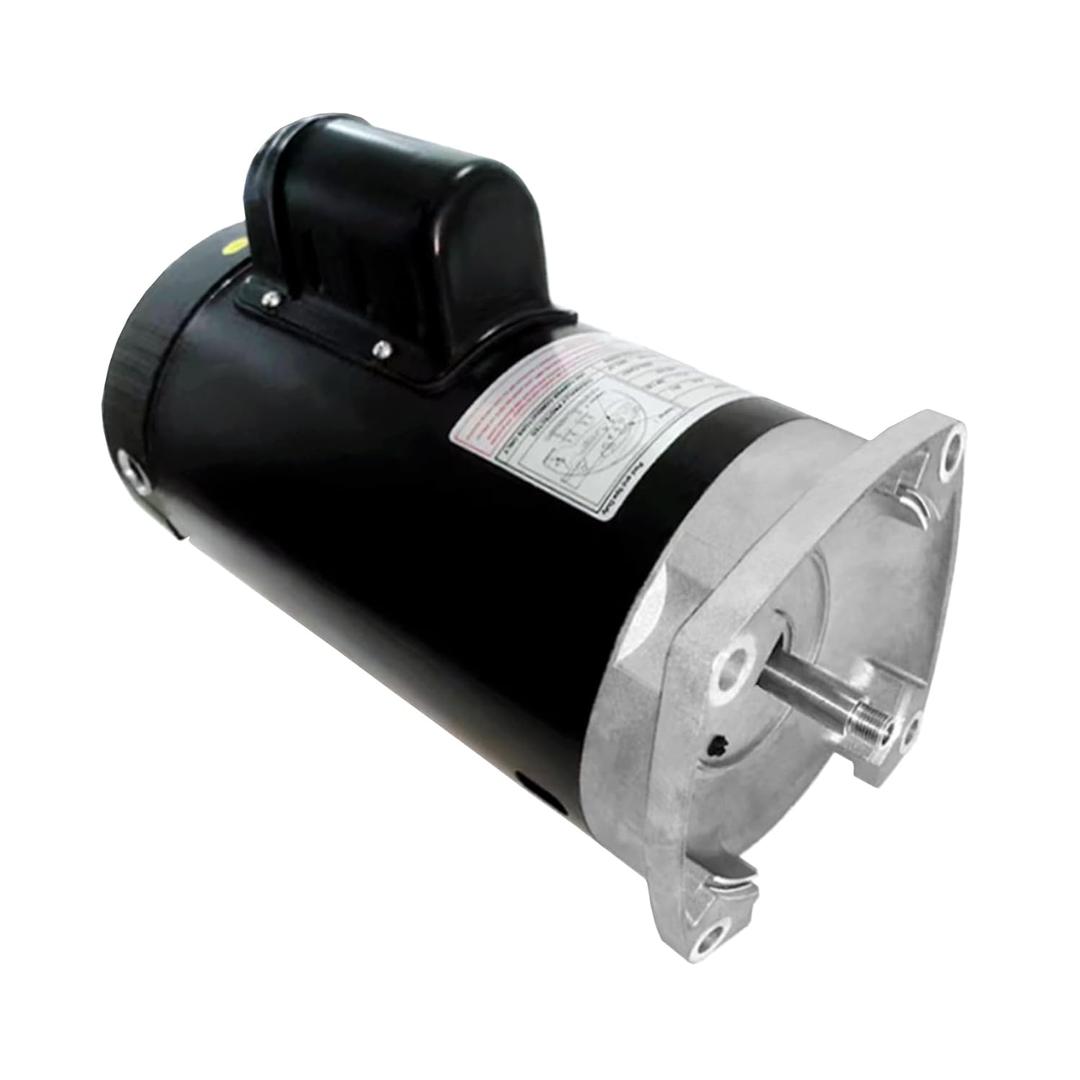 B2854 Pool Pump Motor, 1.5 HP Compatible With Century/Smith Pool Pump Motors. Square Flange, 3450 RPM, 230/115 Volts, 8.0/16.0 Amps, 56Y Frame, PSC, ODP Housing, 1.1 Service Factor