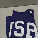 USA American Flag Patriotic Red White Blue Stars & Stripes T-Shirt, Navy Blue, 3XL, Me