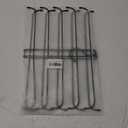 4 Pack Pants & Skirt Hangers Space Saving Hanging Closet Organizer and Storage, Upgrade Skirt Hangers with Clips and 360 Swivel Hook, Closet Storage