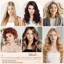 Upgraded Round Volumizing Brush for Shark Flex Style Attachment, Round Brush Compatible with Shark Flexstyle, Optimized Bristles for Smooth Styling Adds Volume Curls for All Hair Types