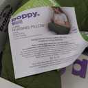 Boppy Nursing Pillow - Ergonomic Bottle & Breastfeeding Pillow with High, Firm, Large Area, Water-Repellent Cushion with Washable Cover; Baby Safety Alliance Verified - Quilted Moss