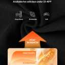 baleaf Women's Fleece Lined Leggings-Fit Joggers Winter Lounge Pants with Pockets Thermal Warm Sweatpants Casual (X-Large, Black)