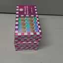 5 x 16 Sizes Coffin Press on Nails Reusable 32pcs Glossy Gel Fake Nails with Glue and Jelly Stickers (Dusty Rose)