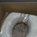 770-610 4 Inch Portable Raised Toilet Seat Riser, Elevated Toilet Seat for Seniors