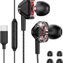 Acoustix Premium Sound Stereo Earbuds With Lightning USB C Connector