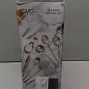 COOK WITH COLOR Kitchen Utensil Set - premium Nonstick & Heat Resistant Kitchen Gadgets, Turner, Spaghetti Server, Serving Spoons, Whisk, Tongs, Masher & Utensil Holder, 10-piece Black