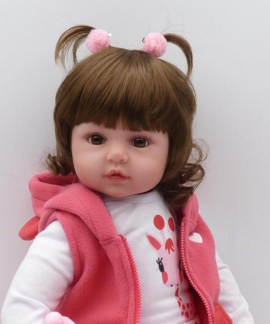 antboat Reborn Dolls Baby Girls 24 Inch 60cm Soft Silicone Vinyl Realistic Real Life Reborn Baby Toddlers Newborn Toys Xmas Gifts reborn babies