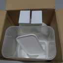 Automatic Replenish Pet Feeder, 1L Capacity Auto Gravity Cage Hanging Food Dispenser Set for Dog and Cat Small Animals, Removable Pet Food Bowl Food Container (Feeder, Green)