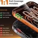 NeverBreak 9H+ Hardness for iPhone 17 Pro Screen Protector 12FT Military Grade Protection (Scratch, Shatter, Drop Resistance) Tempered Glass Full Edge Coverage 6.3" 2025, 2 Pack with De-Bubble Card