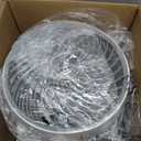 DREO Fan for Bedroom, 12 Inches, 70ft Powerful Airflow, 25db Quiet Table Air Circulator Fans for Dorm Room, 120 Adjustable Tilt, 3 Speeds, Desktop Fan for Home, Office, Kitchen, Small Oversize