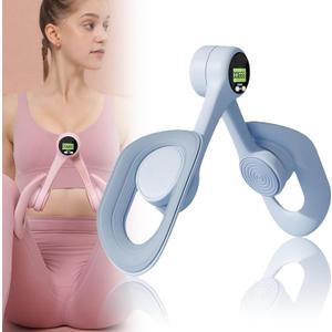 Pelvic and Thigh Trainer | Women's Pelvic Floor Exercise Devices Trainer | Kegel Exerciser, Thigh Muscle Exercise Devices with Display Counter