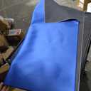 Large Mahjong Mat with Black Carrying Bag (Blue,31.5 inches), Anti Slip and Noise Reduction Table Cover for Mahjong, Poker, Card Games, Dominoes, Board Games, Slip Resistant Mat