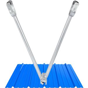 2-in-1 Hand Seamers Sheet Metal Tools, Heavy Duty Professional Standing Seam Tool for Bending and Seaming Roof Metal Edge