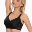 Bras for Women No Underwire, Wireless Bras with Support, Breathable Padded Everyday Bra