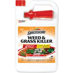 Spectracide Weed & Grass Killer, Use On Driveways, Walkways and Around Trees and Flower Beds, 1 Gallon (RTU Spray) Spectracide Weed & Grass Killer, Use On Driveways, Walkways and Around Trees and Flower Beds, 1 Gallon (RTU Spray)