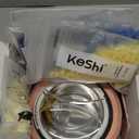 KeShi Waxing Kit, Painless Hair Removal Wax Warmer with 6 Bags Hard WaxBeans for Full Body, Legs, Face, Eyebrows & Bikini Ideal for Both Women & Men(Blush)