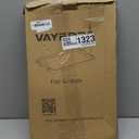 Vayepro Stove Top Flat Griddle, 17 Inch 2 Burner Griddle Pan for Stove Top Grill, Aluminum Pancake pan, Non-Stick Charcoal Grill For Outdoor/Camping (16.9" x 10.2" x 1")