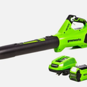 GreenWorks 2411902 40V Blower 450 CFM with 2.5Ah Battery and Charger