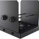 Ozco Ironwood Lite 8x8 Post Base Kit, Includes 1 Post Base Plate, 2 Decorative Plates, 4 Hex Cap Nuts, OWT Timber Screws, Galvanized Steel for Pergolas | 52109