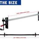 7'x12' Dump Trailer Tarp Kit, with Rear Anti-Sail Bow Set (with Tarp)