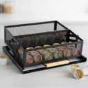 Upper Cabinet Pull out Basket, Black