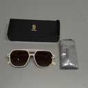 mosanana Oversized Aviator Sunglasses for Women and Men with Polarized Lens MS52243