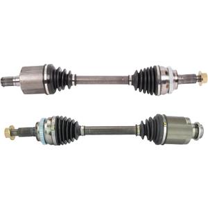 TRQ Front CV Axle Shaft Assembly Set Compatible with 2007-2011 Mazda CX-7 2007-2008 CX-9