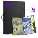 Puzzle Storage Folder Keeper Case,Portable Puzzles Organizer Accessory, Large Capacity 20x28in Puzzle Album Book Holder Portfolio,1000-Pieces for Jigsaw Enthusiasts Storage Binder Saver