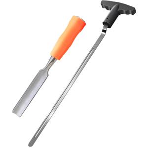 Golf Grip Removal Tool11" V-Groove Grip Remover Saver for Standard Length Swinging GripsHigh-Carbon Steel Golf Club ToolGolf Grip Kit Golf Tools Golf Grip Tool