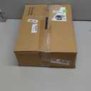 HolidayIdeas Black Spandex Table Skirts for Rectangle Tables 6ft, Fitted Stretch Table Cover 30x72 Inch, Wrinkle-Free Ruffle Design Tablecloths for Banquets,Trade Shows, Parties, Events, 4 Pack