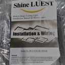 Modern Ceiling Light, 39.4'' Dimmable LED White Flush Mount Ceiling Lights with Remote Acrylic Round Ceiling Lamp Fixture for Low Ceiling Bedroom Living Room Dining Room, 100W (White 8 Rings)