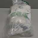 NICETOWN Farmhouse Style 100% Blackout Natural Linen Curtains 90 inches Length, 2 Panels, 42" W, Room Cooling Window Draperies with Thermal Insulated Liners for Dining Room