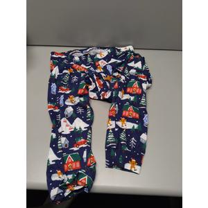 Christmas pajama pants  Cotton Printed , Large