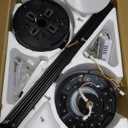 Asyko 46In Low Profile Ceiling Fans with RGB Light,Ceiling Fan, Modern Flush Mount Fan Light for Indoor Bedroom, Kids Room,Dimmable+3CCT, Quiet Reversible Motor