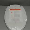 Brondell Bidet Toilet Seat Non-Electric Swash Ecoseat, Fits Elongated Toilets, White - Dual Nozzle System, Ambient Water Temperature - Bidet with Easy Installation