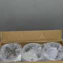 3 Pendant Lights Farmhouse Light Fixtures Kitchen Island Lighting Crystal Hanging Lamp Modern Pendants Ceiling Lamps,for Dinning Room Bedroom Hallway Bar (E26 Base)