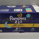 Pampers ZZZ Overnight Diapers, Size 4 (22-37 lbs), 104 Count, Nighttime Protection Disposable Baby Diaper, Night Time Leak and Skin Protection