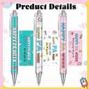 24 Pcs Nurse Doctor Gifts Ballpoint Pens Bulk for Men Women Black Ink Retractable Ballpoint Pen for Christmas Basket Stuffers Thank You Medical Assistant Student Worker Office Nurse Appreciation Gift