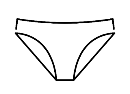 King Story Women's Panties, 2 Packs 165/88A