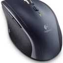 Logitech M705 Marathon Wireless Laser Mouse, 2.4 GHz Frequency, 30 ft Wireless Range, Right-Hand Use, Black