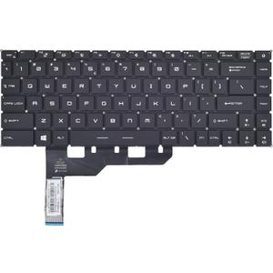 Replacement Keyboard for MSI GS66 Stealth 10SD 10SF 11UH 12UH GE66 Raider 10SF & MSI GP66 MS-1542 MS-1543 MS-1544 Stealth 15M Series Laptop with Per-Key RGB Backlit Keyboard